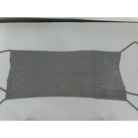 Kith Metallic Chainmail Set Skirt Sz XS Top Sz M Club Sexy Going Out Glam Event - Picture 4 of 16